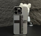Philippians 4:13 Christian Phone Case - I Can Do All Things Through Christ Cross Phone Case