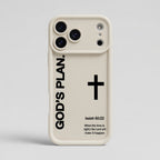 God’s Plan Cross Phone Case - Isaiah 60:22