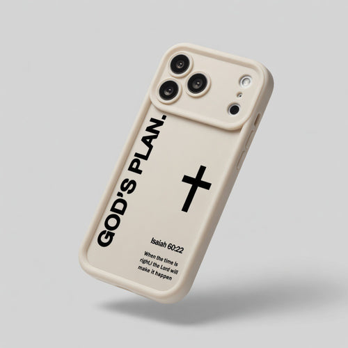 God’s Plan Cross Phone Case - Isaiah 60:22