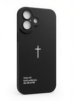 “God is Within Her She Will Not Fall Psalms 46:5” - Black Christian Phone Case”