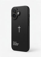 “God is Within Her She Will Not Fall Psalms 46:5” - Black Christian Phone Case”