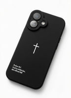 “God is Within Her She Will Not Fall Psalms 46:5” - Black Christian Phone Case”